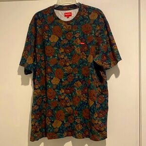 Authentic Supreme Roses Shirt XL